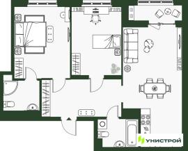 , 2-комн., Екатеринбург