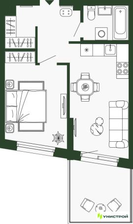 , 2-комн., Екатеринбург