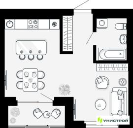 , 1-комн., Екатеринбург